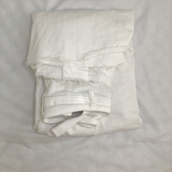 Zara White Wide Leg Jeans - Picture 6 of 6